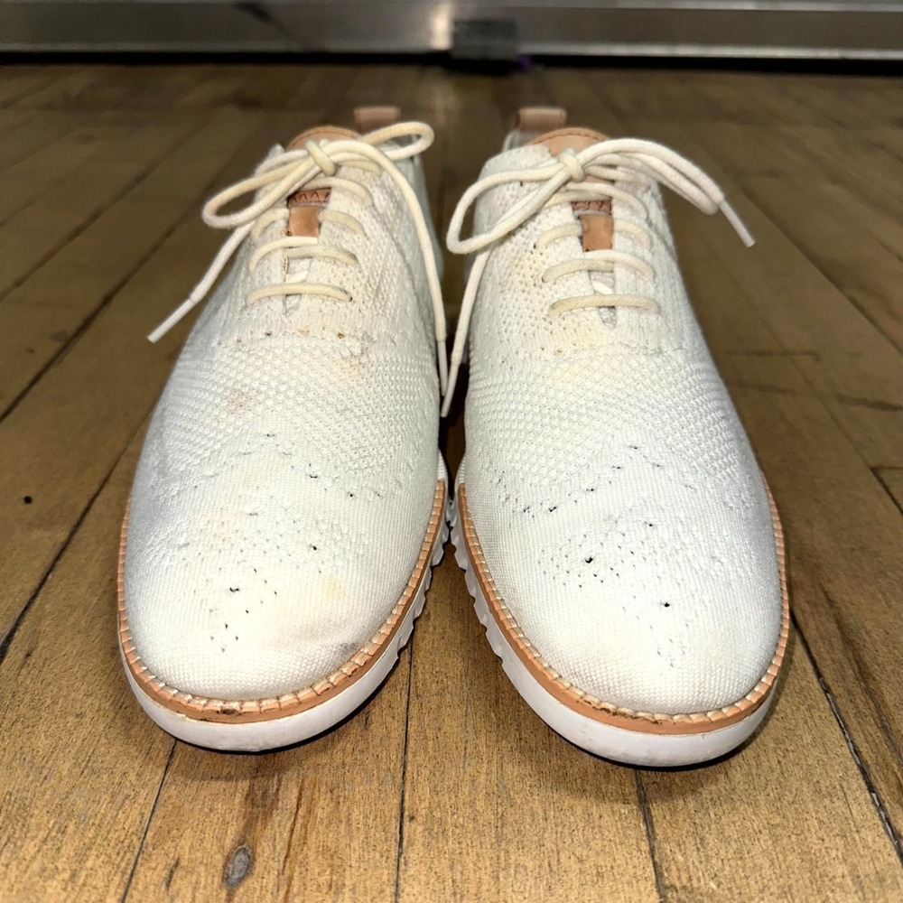 Cole Haan Trainers Men 9 White Zerogrand Comfort Lace Up Walking Running Shoes - Picture 6 of 11